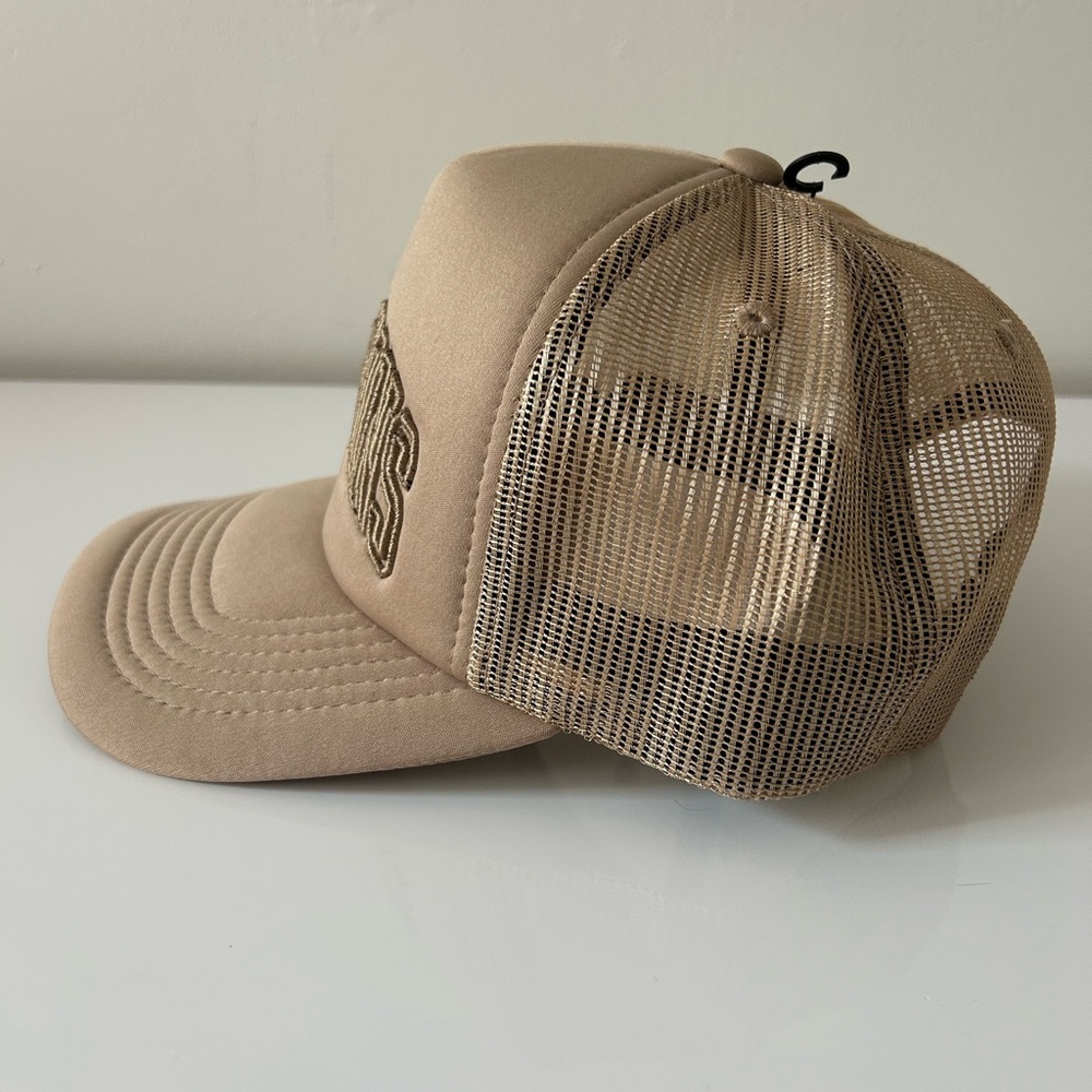 Tan Hamptons Trucker Hat - Picture 2 of 6